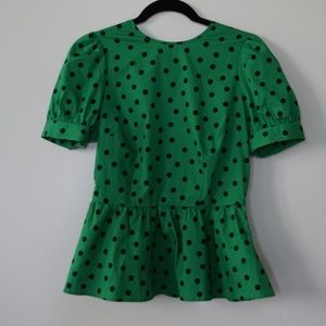 Who What Wear green top